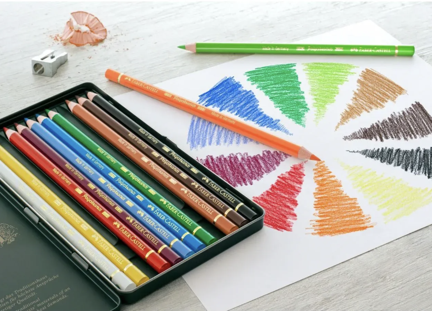 Lápices de Colores Faber-Castell Polychromos - 12 Piezas 1